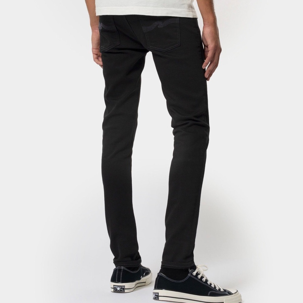 Nudie Jeans Tight Terry Everblack Men’s Organic Denim W29 x L32